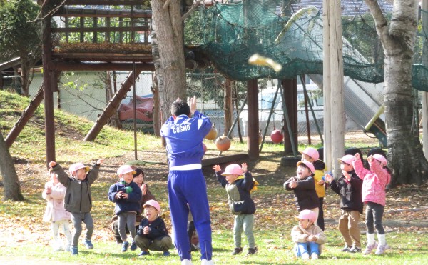 体育指導　楽しかったね