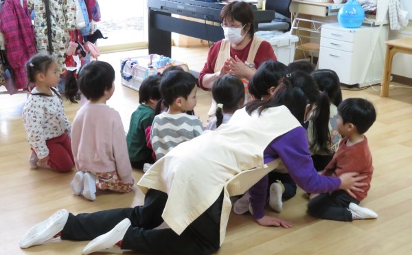 避難訓練をしました