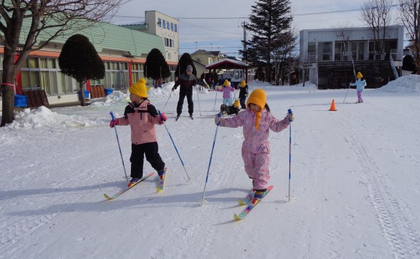歩くスキー楽しかったね